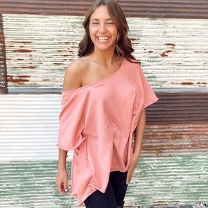 ZARA KNIT OFF THE SHOULDER TOP